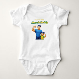 Daddy’s Mini Muscle Buddy Baby Bodysuit