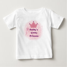 Daddy’s Princess Baby T-shirt