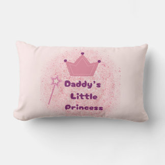 Daddy’s Princess Throw Pillow
