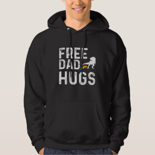 Daddy Saurus Fathers Son T Rex Dad Hugs Papa Dinos Hoodie