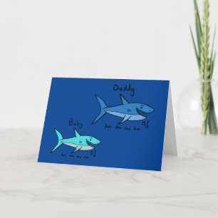 Daddy Shark & Baby Shark Doo Doo Doo Card