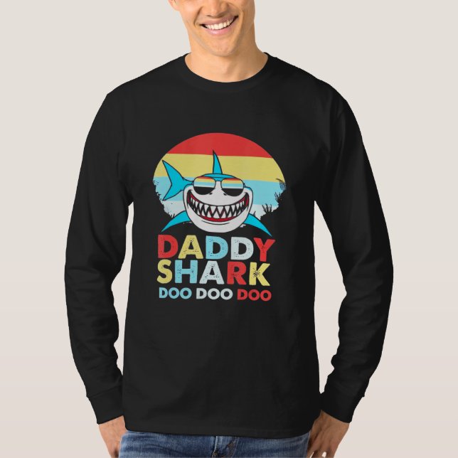 Daddy Shark Doo Doo Doo T-Shirt (Front)