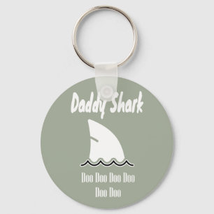 Daddy Shark Doo Doo Trendy Cute Song Keychain