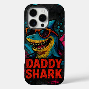 Daddy Shark Father's Day Gifts iPhone 16 Pro Case