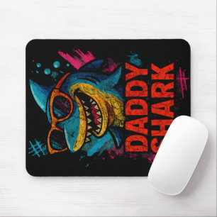 Daddy Shark Father's Day Gifts Mouse Pad