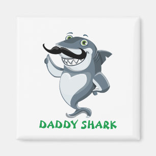 Daddy Shark Magnet