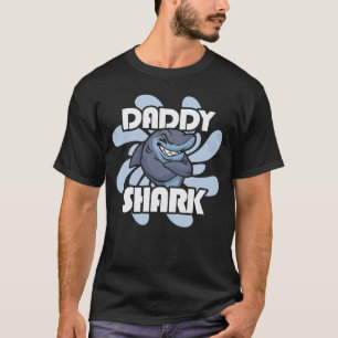 Daddy Shark T-shirt - Dad's Birthday /Father's Day
