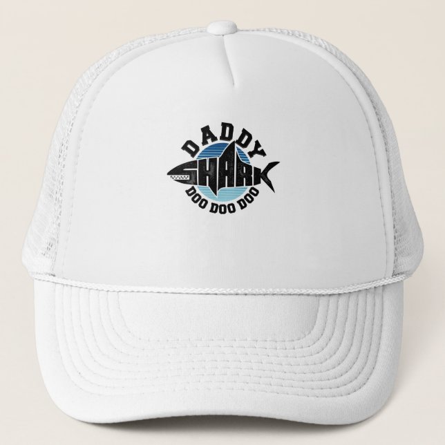 Daddy Shark Trucker Hat (Front)