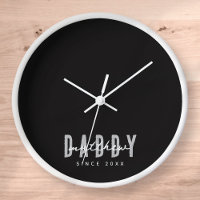 Daddy Since 20XX Modern Elegant Simple