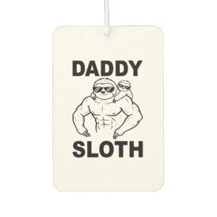 Daddy Sloth Air Freshener