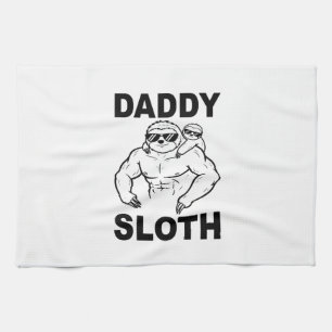 Daddy Sloth Kitchen Towel