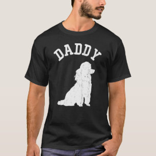 Daddy Tea Cup Poodle Vintage Ideas For Dad T-Shirt