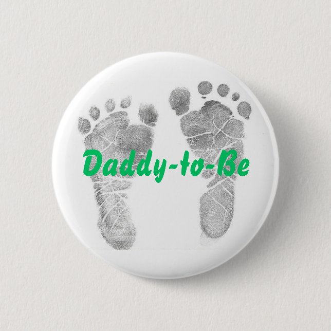 Daddy-to-Be 2 Inch Round Button (Front)