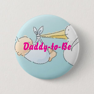 Daddy-to-Be 2 Inch Round Button