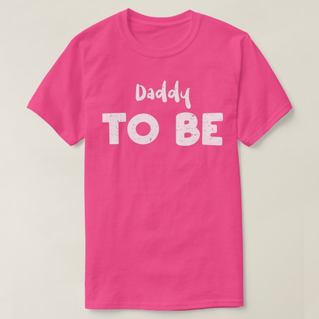 Daddy To Be Elephants T-Shirt (Design Front)