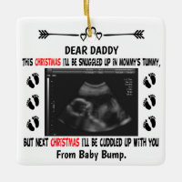 Daddy To Be from Bump Christmas Custom Photo
