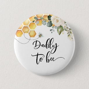 Daddy to bee 2 inch round button