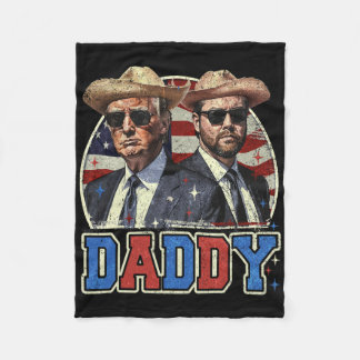 Daddy Trump 9  Fleece Blanket