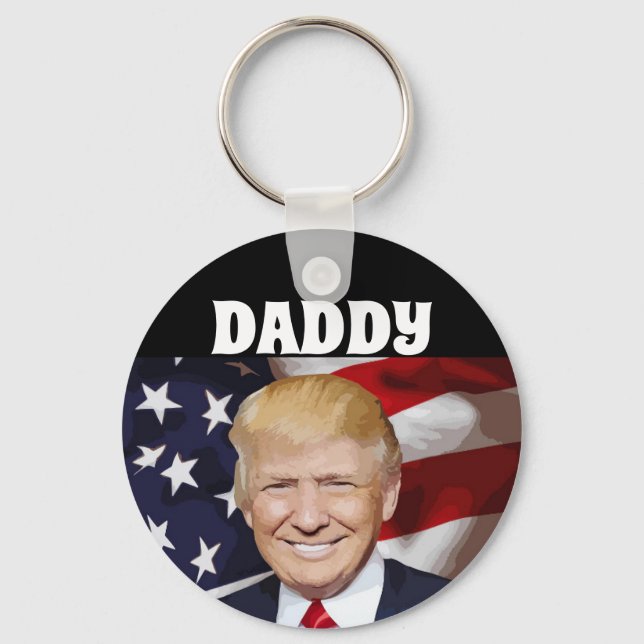DADDY TRUMP KEYCHAIN (Front)