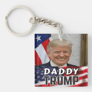 Daddy Trump Keychain