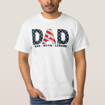 Daddy USA Independence Fathers Day Patriotic Dad