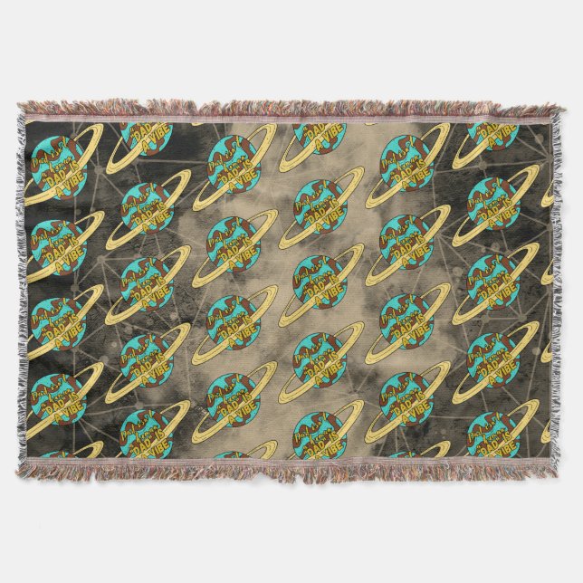 Daddy, vibe Throw Blanket (Front)