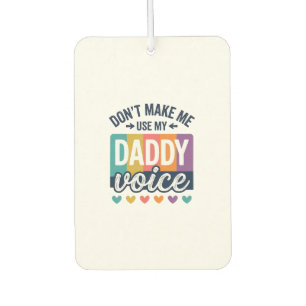 Daddy Voice Vintage Pride Shirt Design_1 Air Freshener