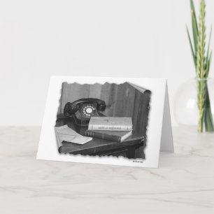 "Daddy Was an Undertaker" Card