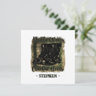 Daddy Wears Combat Boots – Military-Inspired