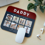 Daddy You're Simply The Best Photo Collage Mouse Pad<br><div class="desc">Daddy You're Simply The Best Photo Collage Personalized Photo Template Custom Names Mouse Pad features eight of your favourite photos with the text "Daddy you're simply the best" in modern script typography. Personalize below with your custom text and names. Perfect gift for dad for birthday, Christmas, holidays and Father's Day....</div>