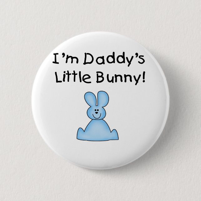 DADDYBUNNYPINK 2 INCH ROUND BUTTON (Front)