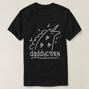 Daddycorn Funny Unicorn Dad Father's Day Gift T-Shirt