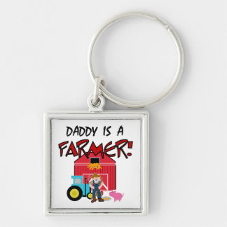 daddyisafarmerTEE Keychain