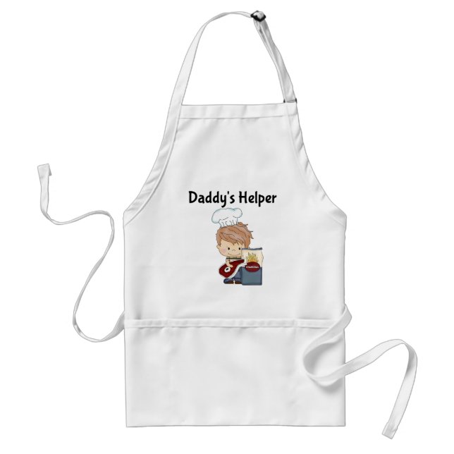 Daddy's BBQ Helper Standard Apron (Front)
