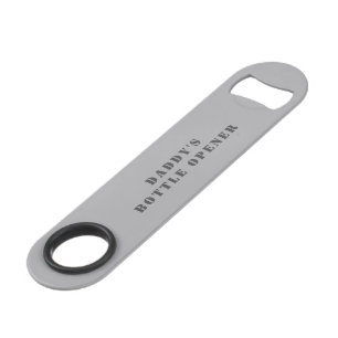 Daddy's Bottle Opener Personalized Bar Key