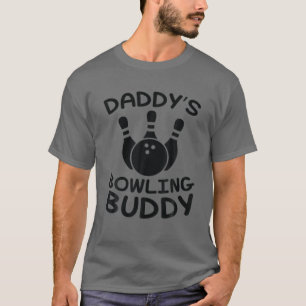 Daddy's Bowling Buddy - Kids Bowler T-Shirt