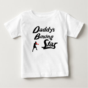 Daddy's Boxing Star Baby T-Shirt