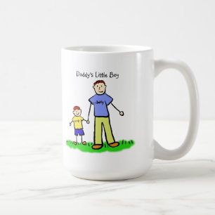 Daddy's Boy (Father and Son Family) Custom Mug