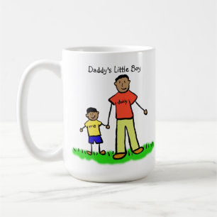 Daddy's Boy (Father and Son Family) Custom Mug