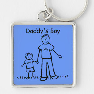 Daddy's Boy Keychain (Customize)