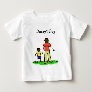 Daddy's Boy Personalized Family Characters Shirt