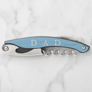 Daddy's Boy- Photo Father's Day  Corkscrew