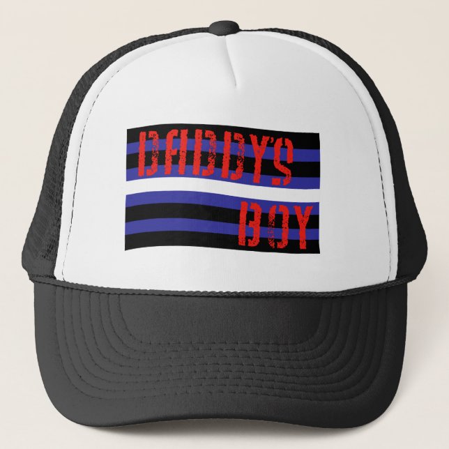 Daddy's Boy Trucker Hat (Front)