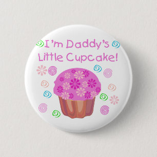 Daddy's Cupcake 2 Inch Round Button