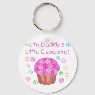 Daddy's Cupcake Keychain