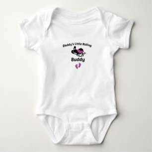 Daddy's/Dad's Little Riding Buddy,Baby Snowmobile  Baby Bodysuit
