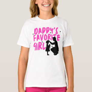 Daddy's Favourite Girl  T-Shirt
