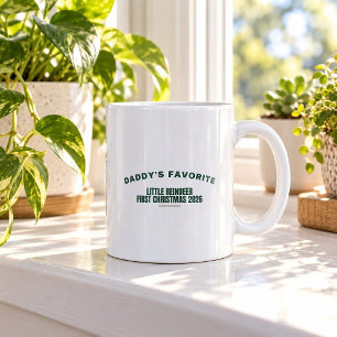 Daddy's Favourite Little Reindeer Christmas Mug