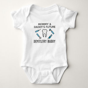 Daddy's Future Dentistry Buddy Orthodontist Baby Bodysuit