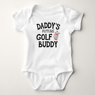 Daddy's Future Golf Buddy Baby Bodysuit